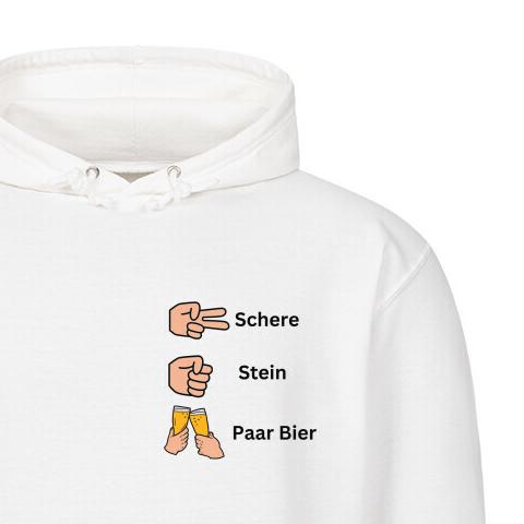 SCHERE STEIN PAAR BIER - Hoodie