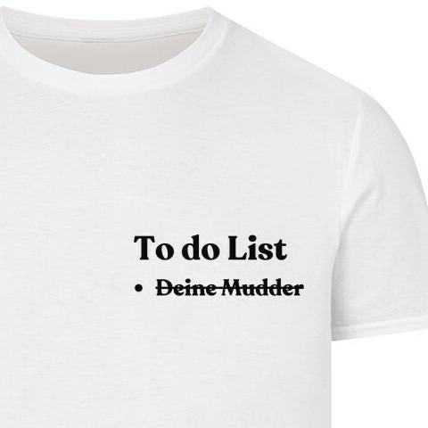 DEINE MUDDER - Uniseggs T-Shirt