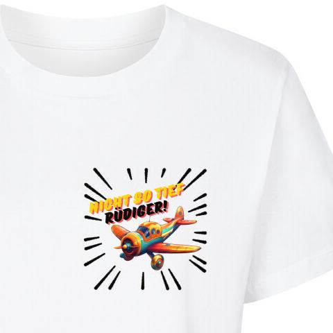 NICHT SO TIEF, RÜDIGER - Premium Frauen T-Shirt