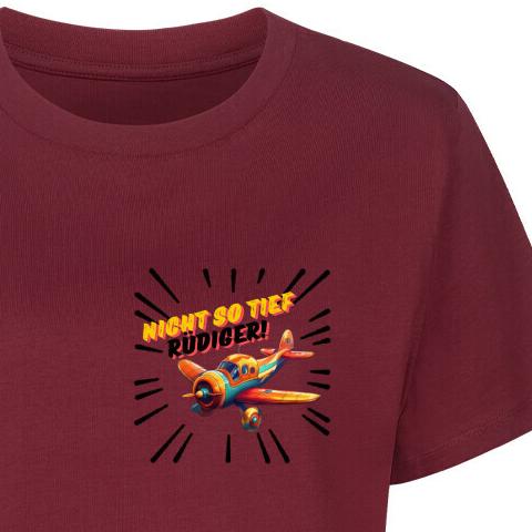 NICHT SO TIEF, RÜDIGER - Premium Frauen T-Shirt