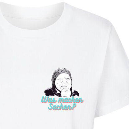 WAS MACHEN SACHEN - Premium Frauen T-Shirt