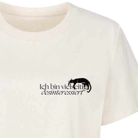 VIELSEITIG DESINTERESSIERT - Premium Frauen T-Shirt