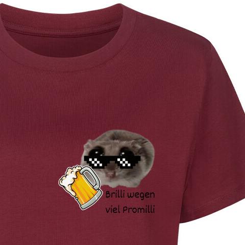 BRILLI PROMILLI - Pemium Frauen T-Shirt